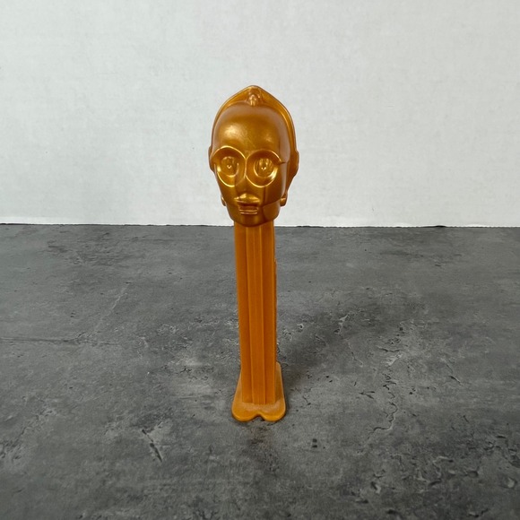 VTG Star Wars C3PO PEZ Dispenser Gold Collectible 1997 Lucasfilm Hungary Made - Picture 2 of 10
